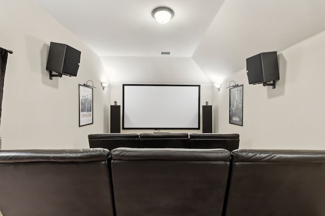 703 Sierra Ave, Mansfield, TX 76063 - cinema room with vaulted ceiling