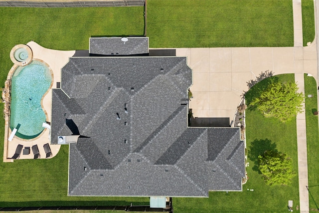drone / aerial view