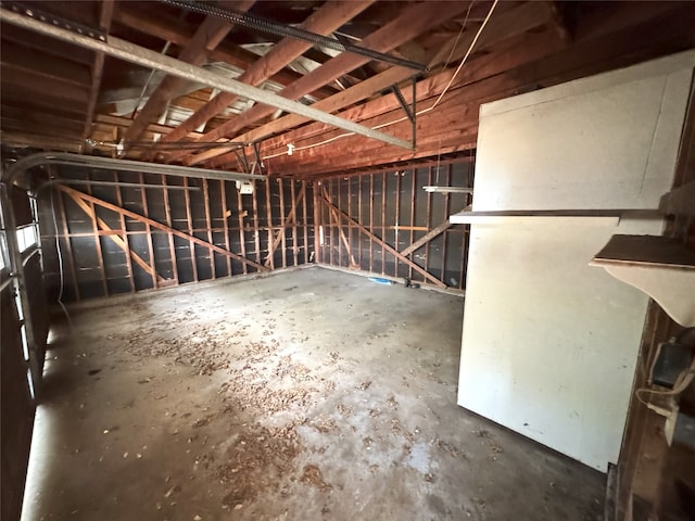 1905 Province Ln, Dallas, TX 75228 - misc room featuring unfinished concrete flooring