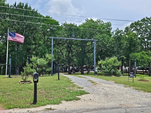 999 Hayden Hall Rd, Bells, TX 75414 - view of property's community featuring a yard