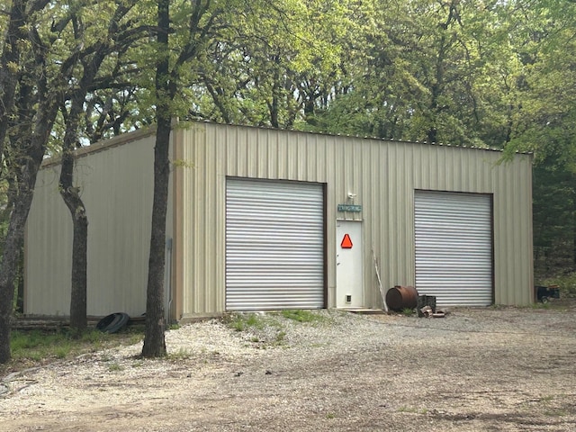 999 Hayden Hall Rd, Bells, TX 75414 - view of detached garage