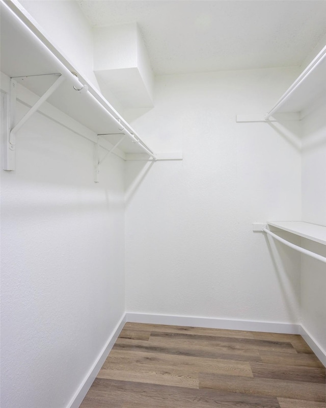 446 Silver Creek Dr, Duncanville, TX 75137 - spacious closet with wood finished floors