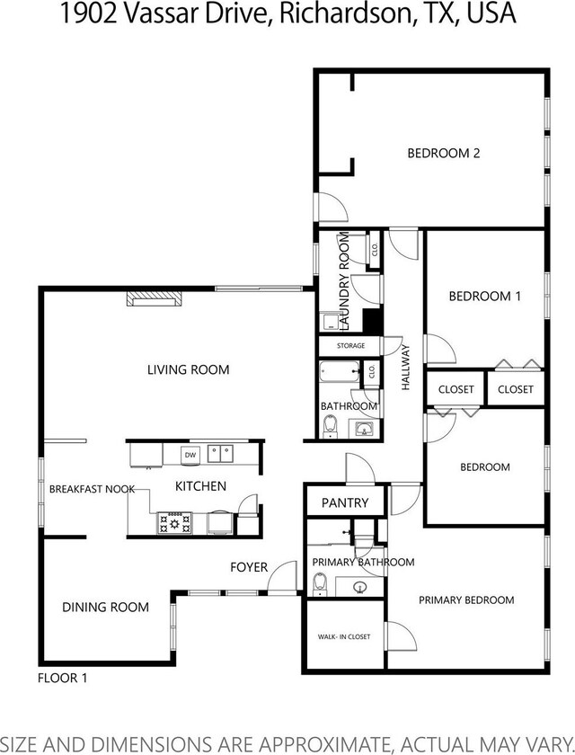 view of layout