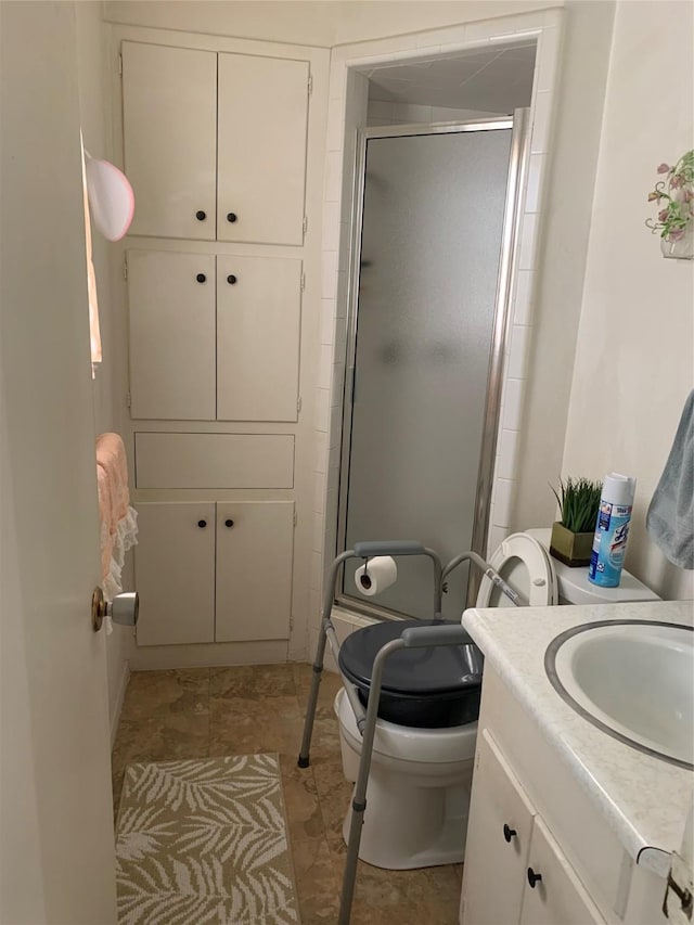824 Opal St, Saginaw, TX 76179 - full bath with a shower stall, vanity, and toilet