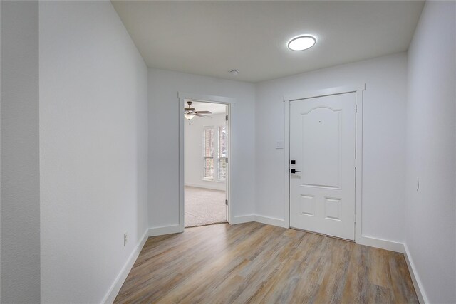 2023 Lake Trail Dr, Heartland, TX 75126 - foyer entrance featuring light wood-type flooring and baseboards