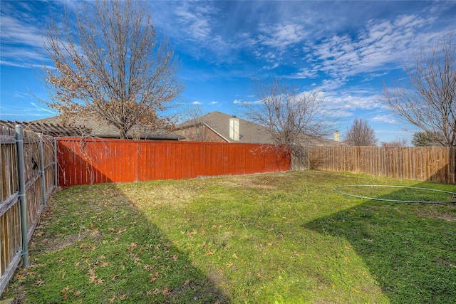 2023 Lake Trail Dr, Heartland, TX 75126 - view of yard featuring a fenced backyard