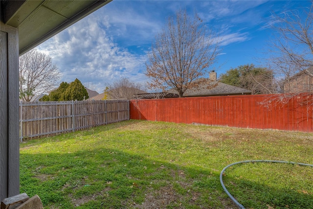 2023 Lake Trail Dr, Heartland, TX 75126 - view of yard featuring a fenced backyard