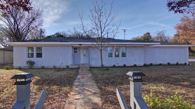 1327 W Water St, Weatherford, TX 76086 - ranch-style home with brick siding