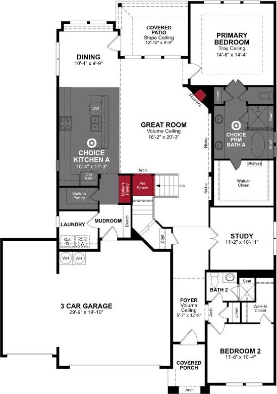 2913 Spring Valley Way, Anna, TX 75409 - floor plan