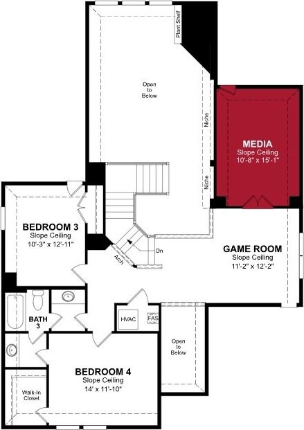 2913 Spring Valley Way, Anna, TX 75409 - view of layout