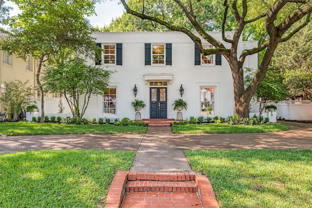 4661 Mockingbird Ln, Highland Park, TX 75209 - view of front of home featuring french doors