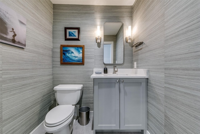 4611 Travis St Unit 1408B, Dallas, TX 75205 - half bathroom featuring toilet and vanity