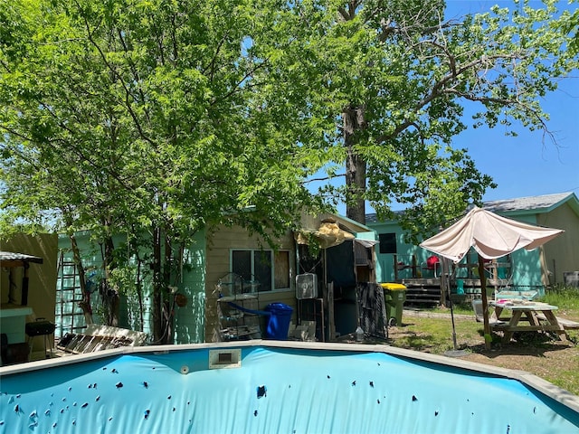 view of pool
