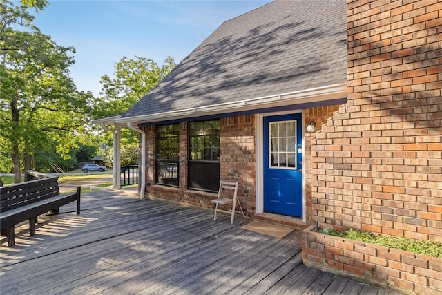 260 Winding Way, Fairfield, TX 75840 - view of wooden terrace