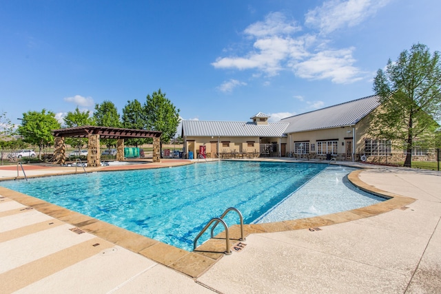 1208 Claire St, Lantana, TX 76226 - community pool featuring a patio