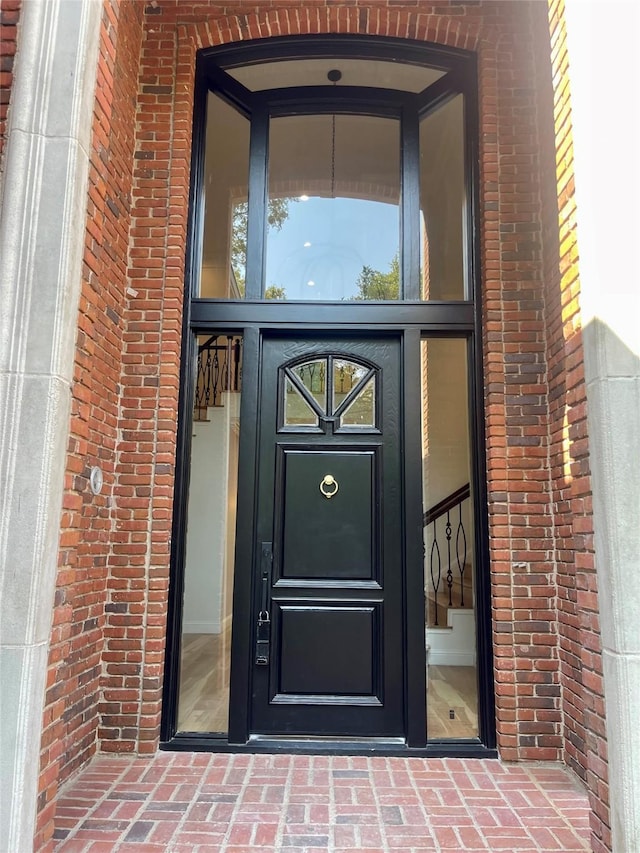 5919 Club Hill Pl, Dallas, TX 75248 - property entrance featuring brick siding