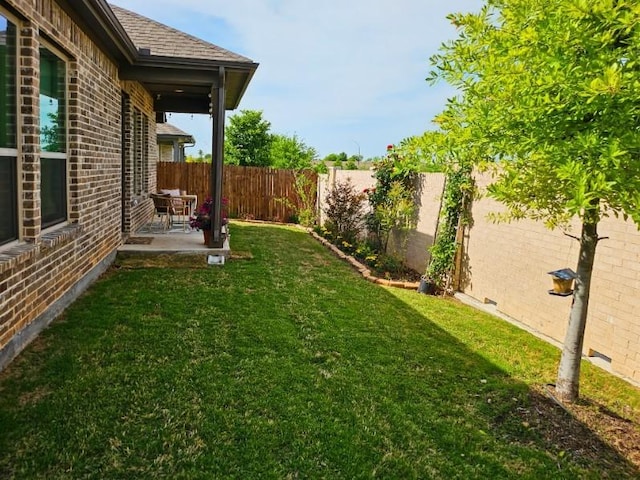 7404 Whisterwheel Way, Fort Worth, TX 76123 - view of yard with a patio