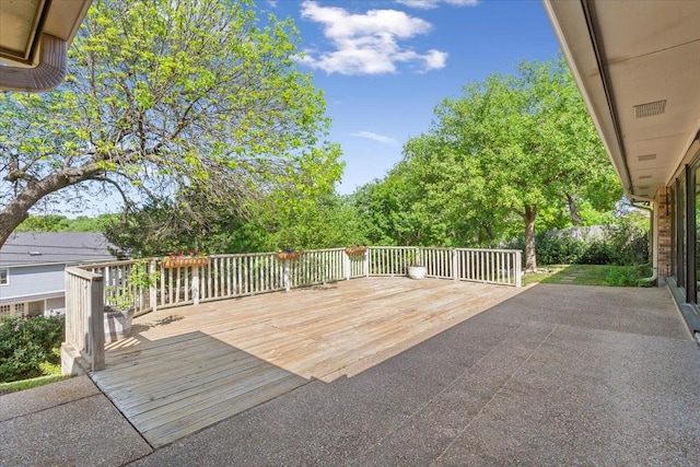 10010 Lost Oak Ridge Dr, Woodway, TX 76712 - view of wooden deck