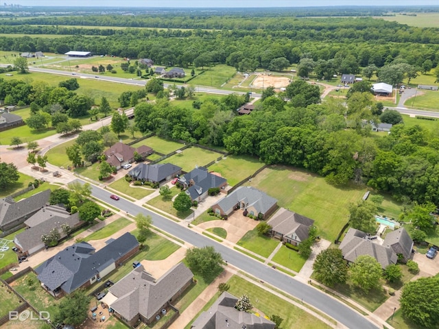 106 Horseguards Ave, Bossier City, LA 71111 - birds eye view of property with a view of trees and a residential view