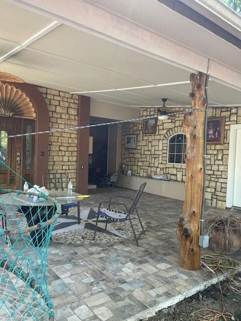 3915 Mather Ct, Dallas, TX 75211 - view of patio