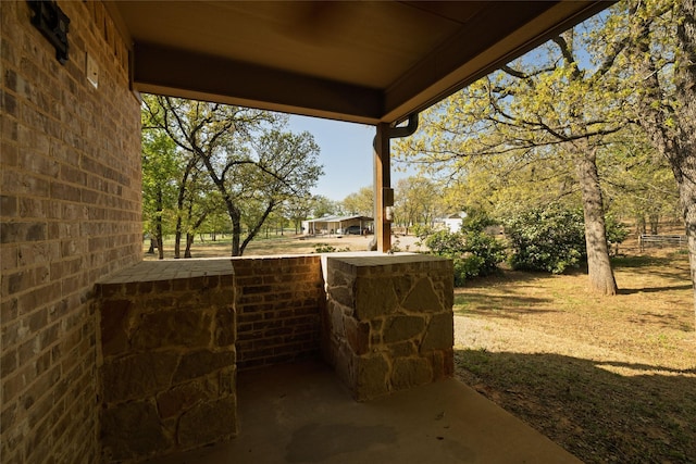 576 County Road 3555, Paradise, TX 76073 - view of patio