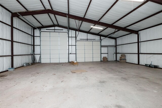 576 County Road 3555, Paradise, TX 76073 - garage with metal wall
