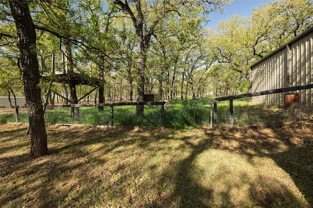 576 County Road 3555, Paradise, TX 76073 - view of yard with fence