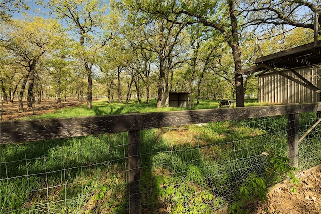 576 County Road 3555, Paradise, TX 76073 - view of yard with an outdoor structure