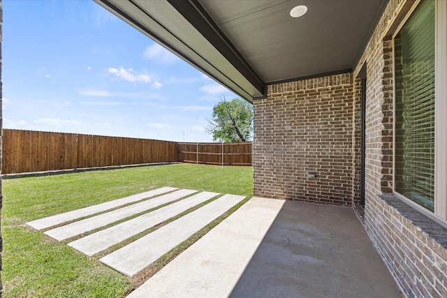 3506 Riley St, Fate, TX 75087 - view of patio / terrace with a fenced backyard