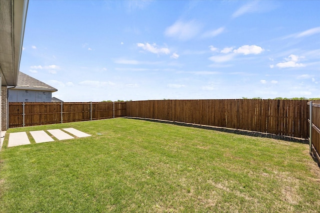 3506 Riley St, Fate, TX 75087 - view of yard with a fenced backyard