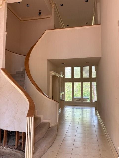 1417 Wyndmere Dr, Desoto, TX 75115 - interior space featuring baseboards and tile patterned flooring