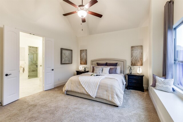 full bath with vanity, a bath, a stall shower, marble finish floor, and baseboards