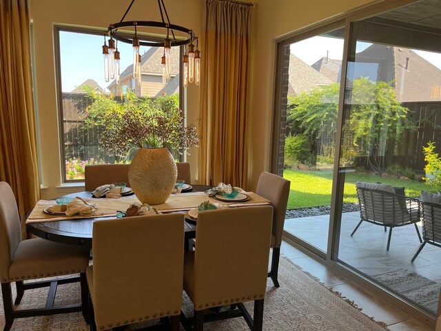 2018 Barley Place Dr, Allen, TX 75013 - dining room featuring plenty of natural light
