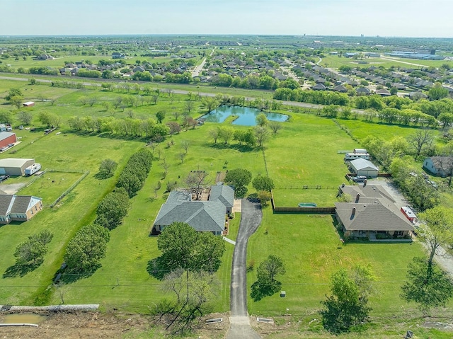 104 Fm 2450, Krum, TX 76249 - drone / aerial view of a large body of water