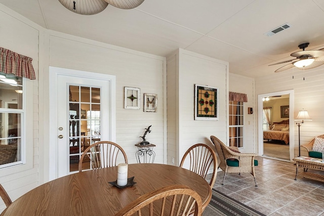 104 Fm 2450, Krum, TX 76249 - dining space featuring ceiling fan