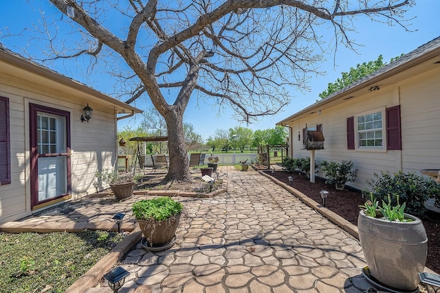 104 Fm 2450, Krum, TX 76249 - view of patio