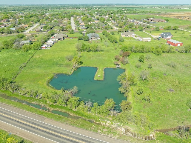 104 Fm 2450, Krum, TX 76249 - aerial view of property's location featuring a large body of water