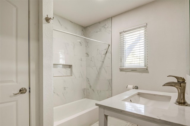 110 Pine St, Weatherford, TX 76086 - bathroom featuring vanity and shower / tub combination