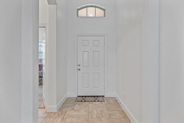 525 Northwood Dr, Oak Point, TX 75068 - entrance foyer with baseboards