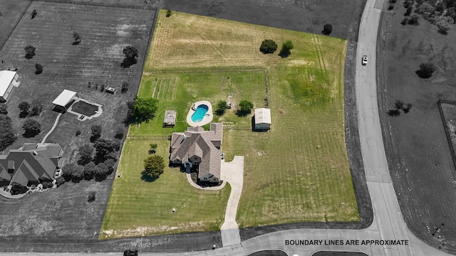 drone / aerial view