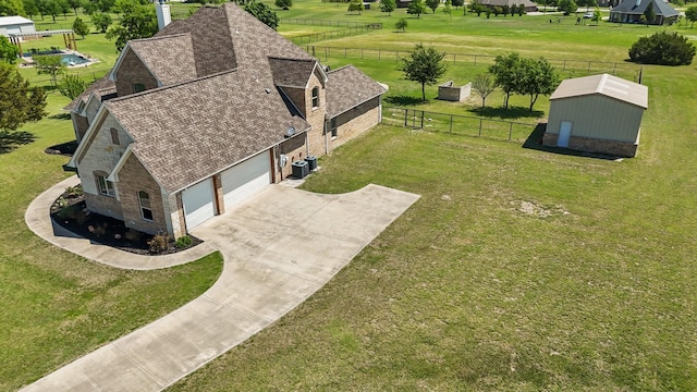 aerial view
