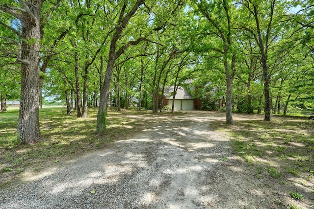 exterior space with driveway
