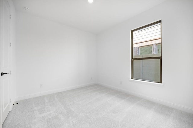 1525 Ginger Ln, Argyle, TX 76226 - unfurnished room featuring baseboards, recessed lighting, and light carpet