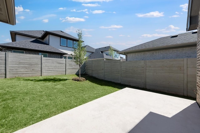 1525 Ginger Ln, Argyle, TX 76226 - view of yard with a patio area and a fenced backyard