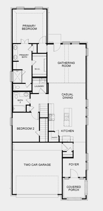 1525 Ginger Ln, Argyle, TX 76226 - floor plan