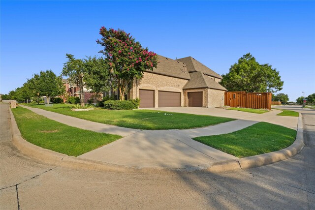 view of yard with a patio area and a fenced backyard