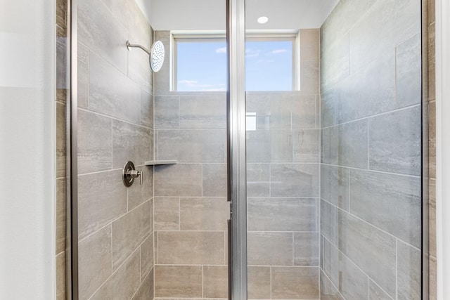 full bath featuring a stall shower