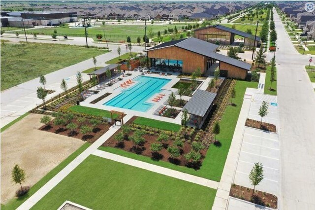 view of pool