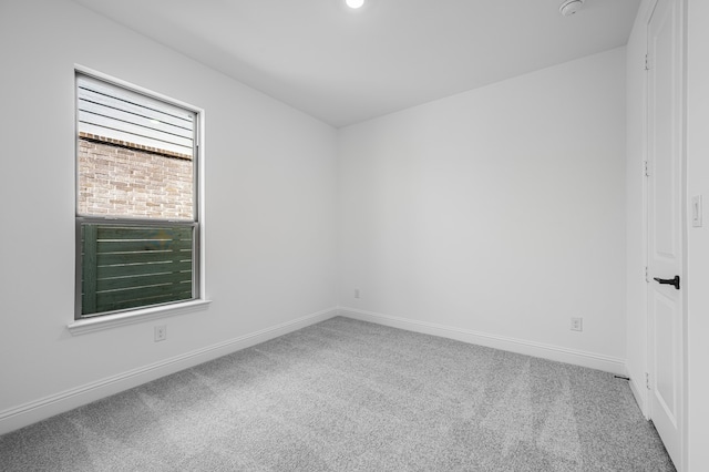 1538 Ginger Ln, Argyle, TX 76226 - carpeted empty room with baseboards, recessed lighting, and a smoke detector