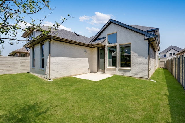 1538 Ginger Ln, Argyle, TX 76226 - rear view of property featuring brick siding and roof with shingles